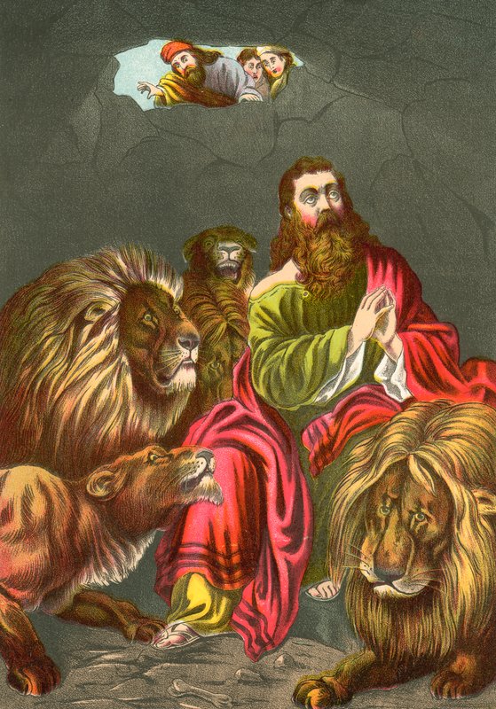 Aslanların ininde Daniel by North American
