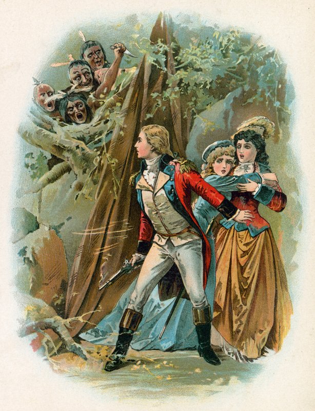 Mohikanların Sonu için İllüstrasyon by North American