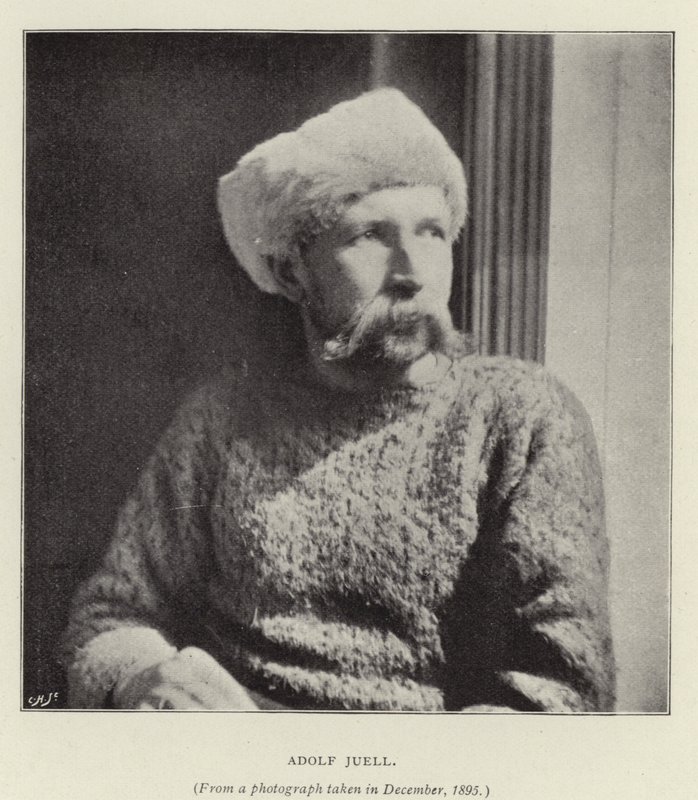 Adolf Juell (s / b fotoğraf) by Norwegian Photographer