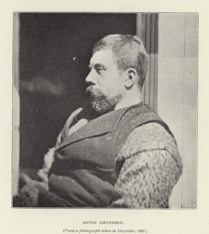 Anton Amundsen (s/b fotoğraf) by Norwegian Photographer