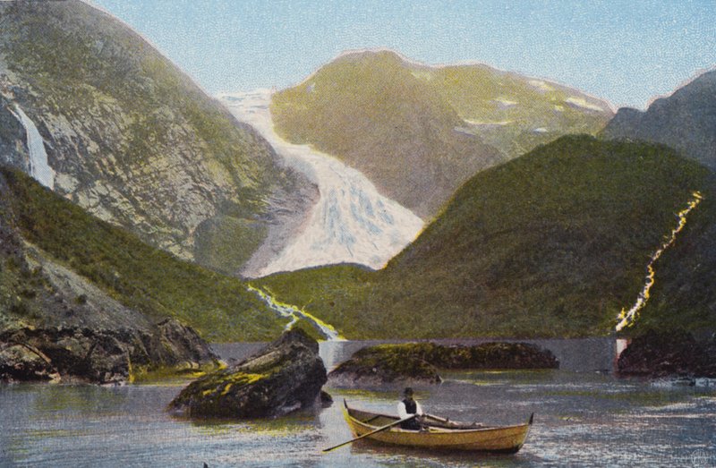 Norge / Norveç: Bondhusbraeen (renkli fotoğraf) by Norwegian Photographer