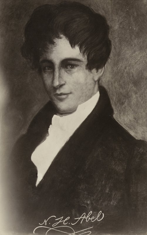 Niels Henrik Abel (1801-1829), Norveçli matematikçi by Norwegian School