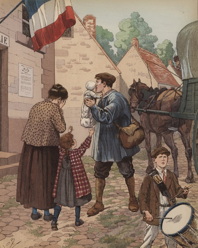 2 Ağustos 1914 by Onfray de Breville Job