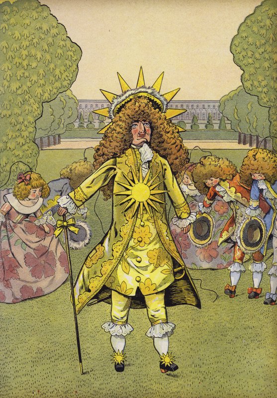 Kral Louis XIV, Güneş Kralı, Versay Sarayı by Onfray de Breville Job