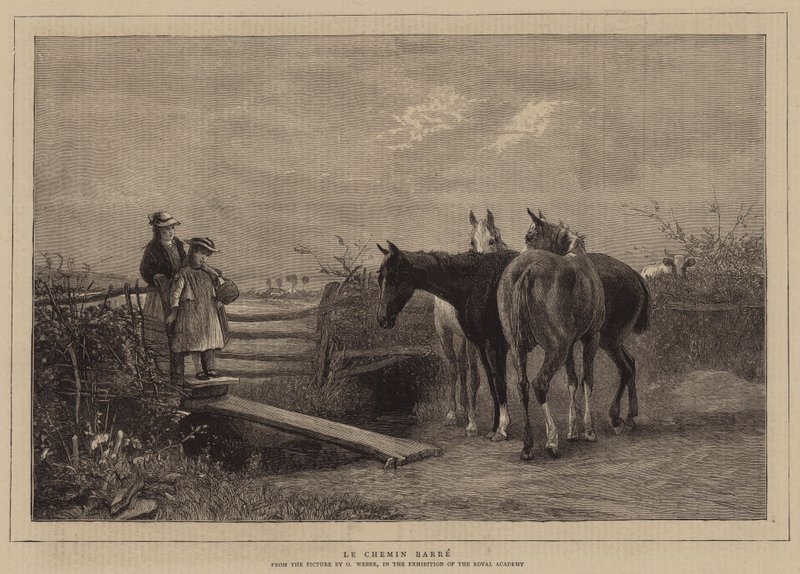 Chemin Barre by Otto Weber
