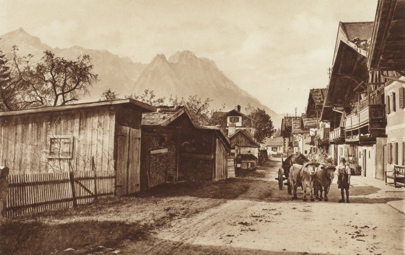 İlkbaharda, Garmisch