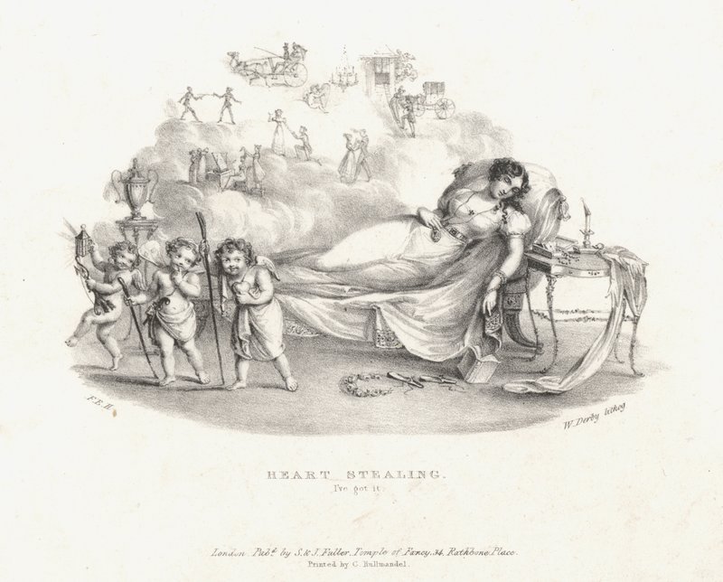 Kalp hırsızlığı. Anladım (lito) by Owen (attr.to) Jones