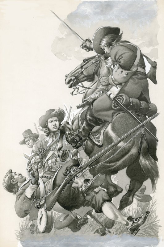 Bir atın siyah karnı by Pat (1907-95) Nicolle