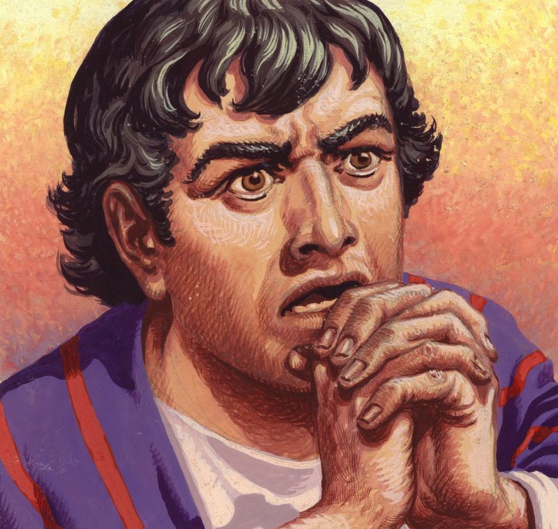 Joseph (kağıt üzerine guaj) by Pat (1907-95) Nicolle