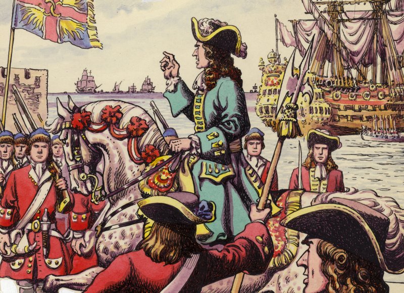 Kral William III Carrickfergus