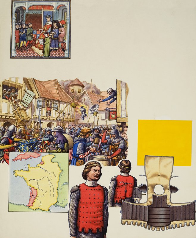 100 Yıl Savaşları by Pat (1907-95) Nicolle