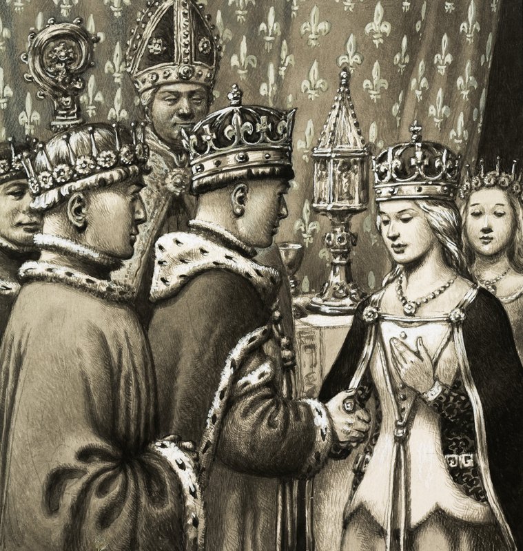 Kral V. Henry ile Fransa Prensesi Katherine