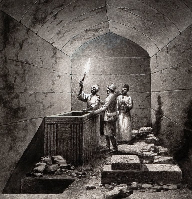 Menkaura Mezar Odası by Pat (1907-95) Nicolle