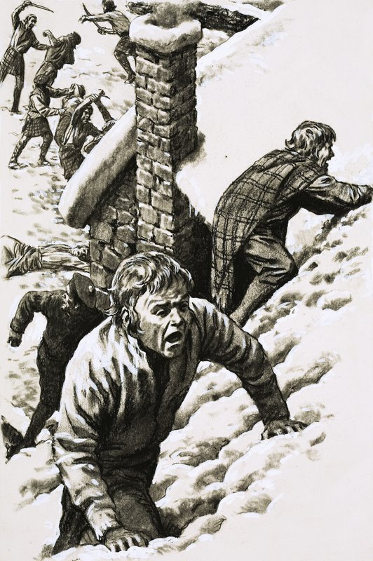 Tanımlanamayan İskoç savaşı by Pat (1907-95) Nicolle
