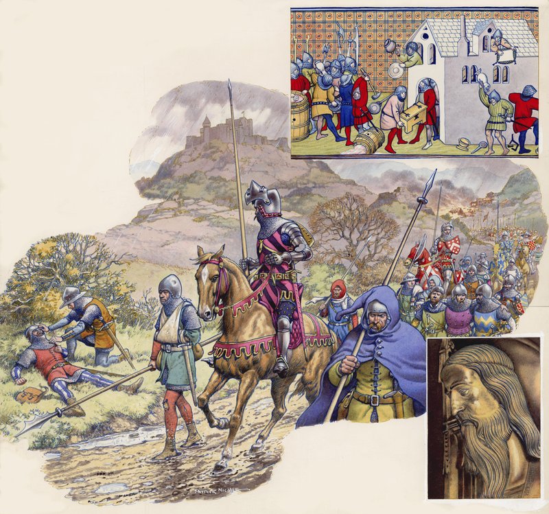 100 Yıl Savaşları by Pat (1907-95) Nicolle