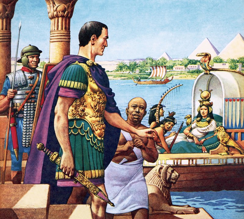 Sezar ve Kleopatra by Pat (1907-95) Nicolle