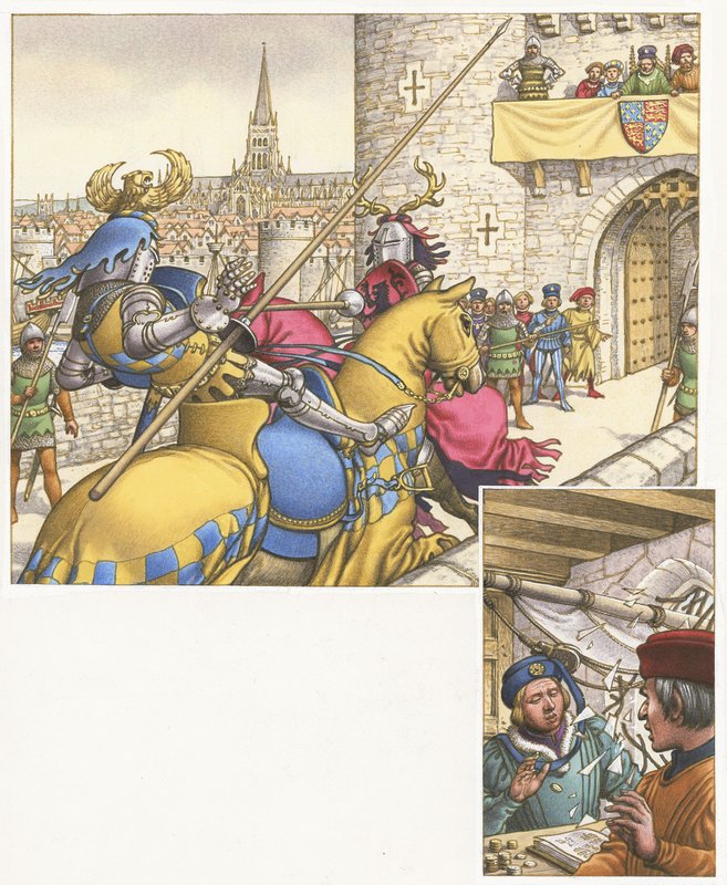 Londra Köprüsü by Pat (1907-95) Nicolle