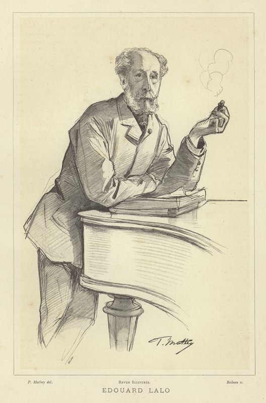 Edouard Lalo, Fransız besteci by Paul Mathey