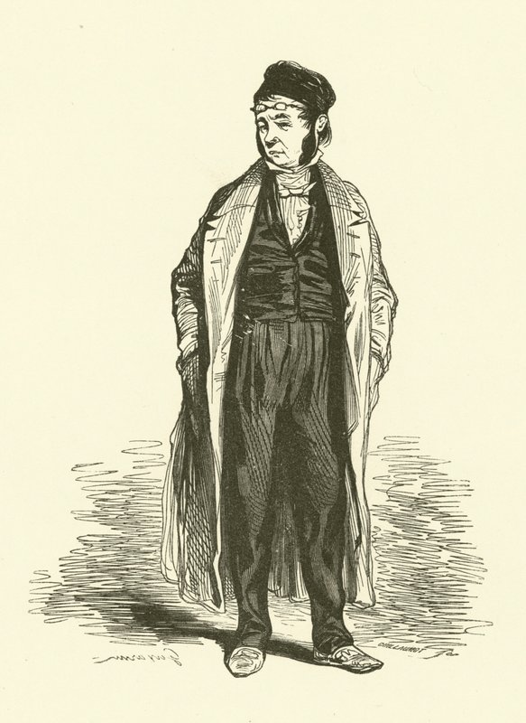 okul müdürü by Paul after Gavarni