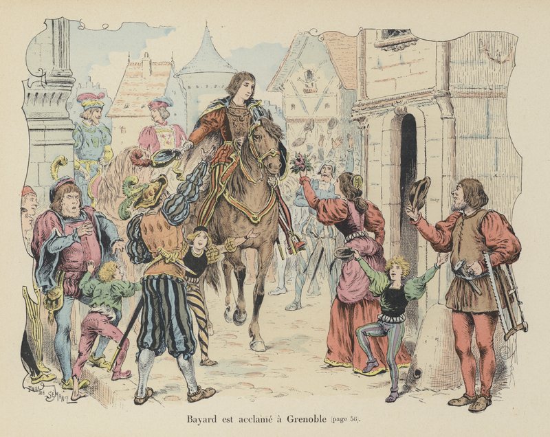 Chevalier de Bayard, Fransa