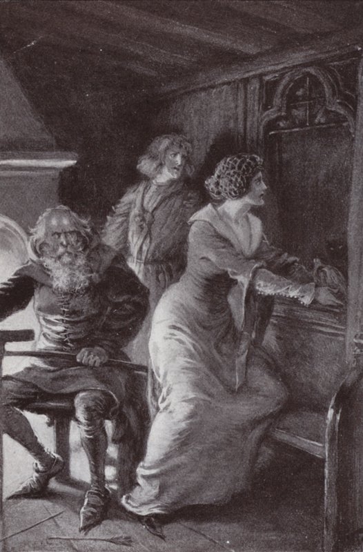 Charles Reade (lito) tarafından Manastır ve Ocak için İllüstrasyon by Paul (after) Hardy