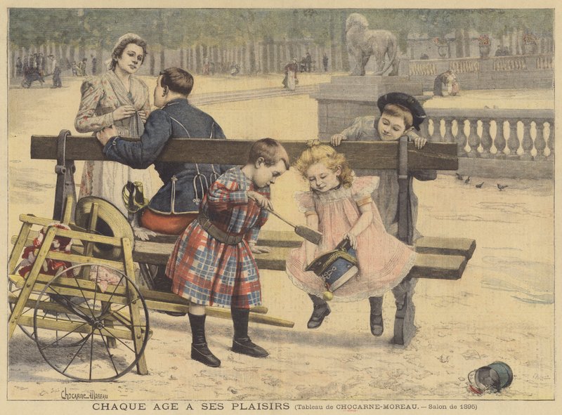 Chaque age a ses plaisirs (Her Çağın Zevkleri Vardır) by Paul Charles Chocarne Moreau