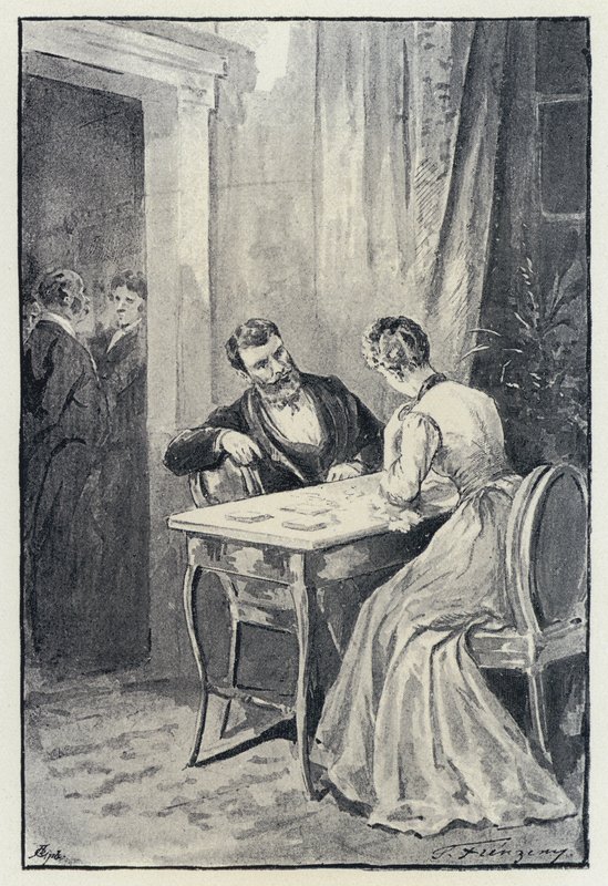 Anna Karenina için illüstrasyon: Levin Kitty
