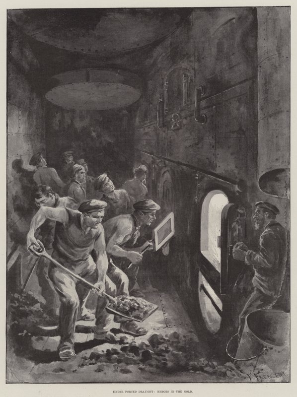 Zorunlu Taslak Altında, Kaledeki Kahramanlar by Paul Frenzeny