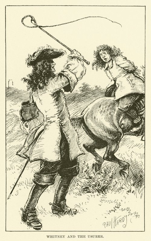 Whitney ve Tefeci (gravür) by Paul Hardy