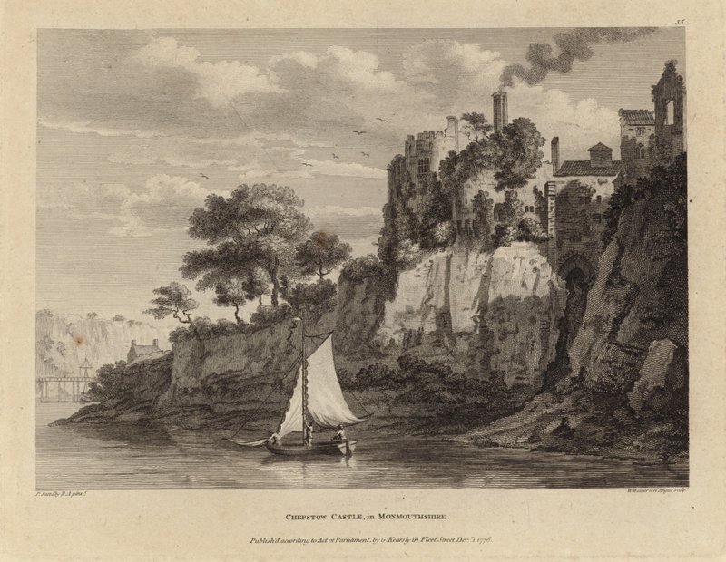Chepstow Kalesi by Paul Sandby