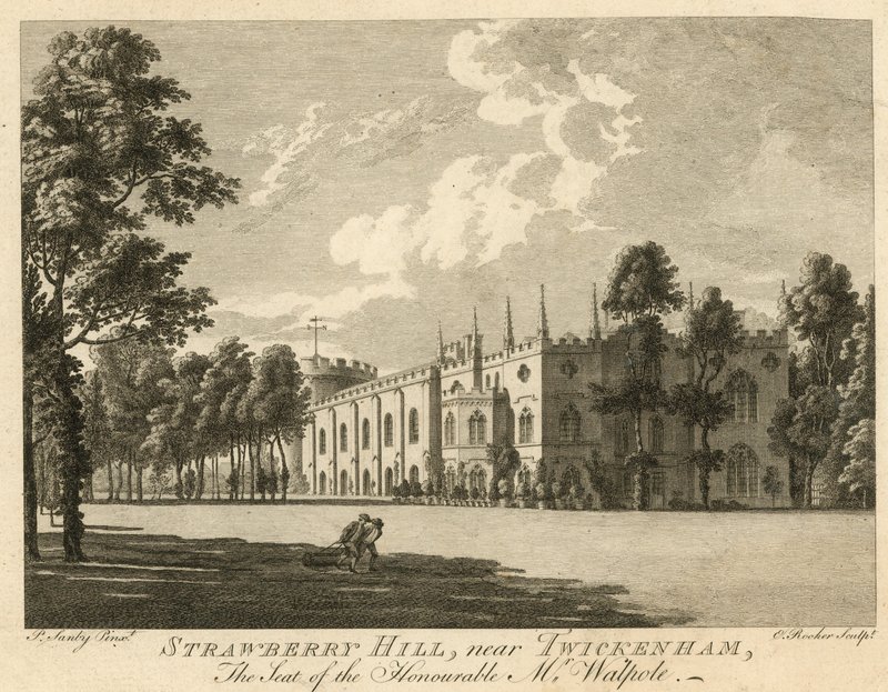 Strawberry Hill, Twickenham, Londra, Sayın Horace Walpole