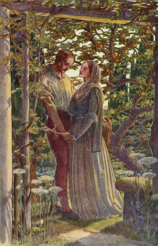 Fırtına, William Shakespeare, III. Perde, 2. Sahne (renkli taş) by Paul Vincent Woodroffe