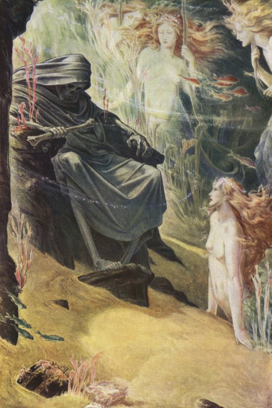Fırtına, William Shakespeare, I. Perde, 2. Sahne (renkli taş) by Paul Vincent Woodroffe