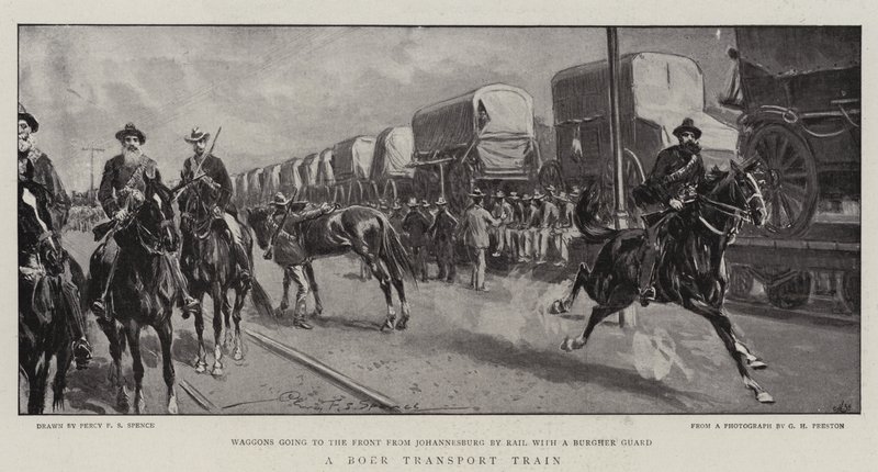 Bir Boer Taşıma Treni by Percy F.S. Spence