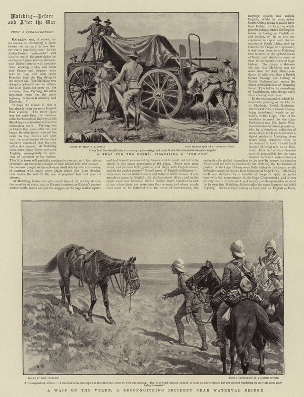 Mafeking, Savaştan önce ve sonra by Percy F.S. Spence