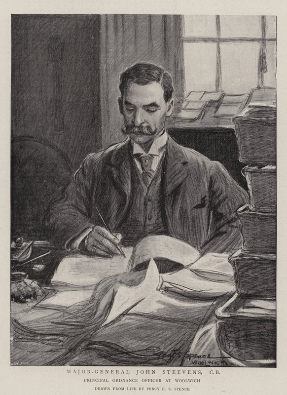 Tümgeneral John Stevens, CB by Percy F.S. Spence