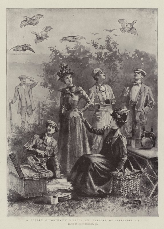 Altın Fırsat Kaçırıldı, 1 Eylül Olayı by Percy Macquoid