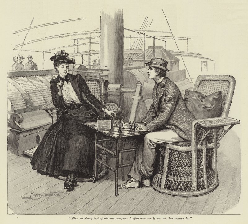 Bir Sanrı için İllüstrasyon, Theresa I Macquoid by Percy Macquoid