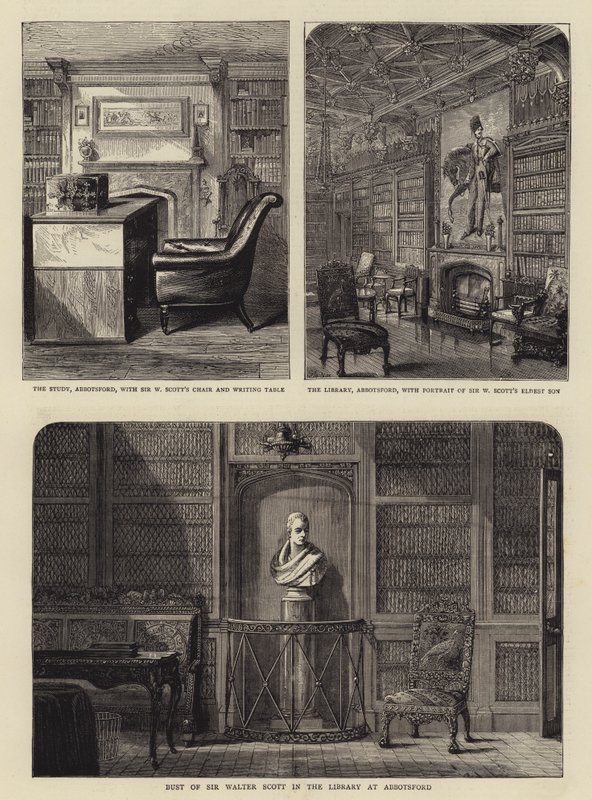 Sir Walter Scott Yüzüncü Yıl by Percy William Justyne