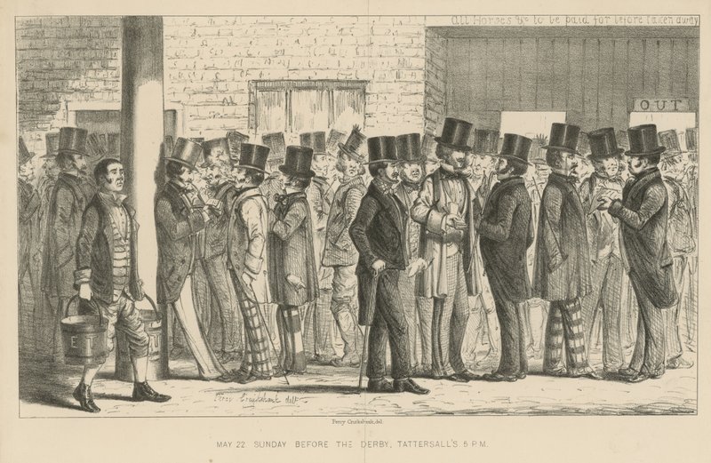 ಡರ್ಬಿ ಟರ್ಕಿ ಮೊದಲು ಭಾನುವಾರ by Percy Cruikshank