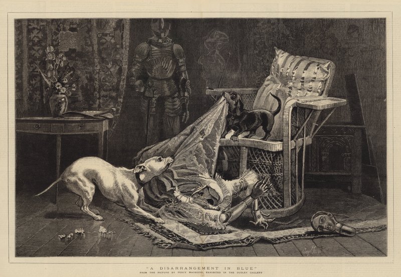 Mavi Bir Düzensizlik by Percy Macquoid