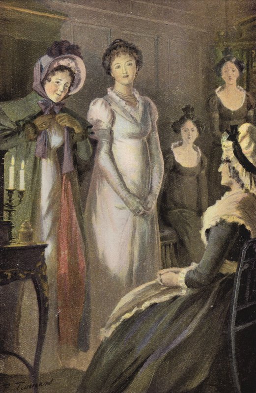 George Eliot tarafından Silas Marner için çizim (renkli taş) by Percy Tarrant