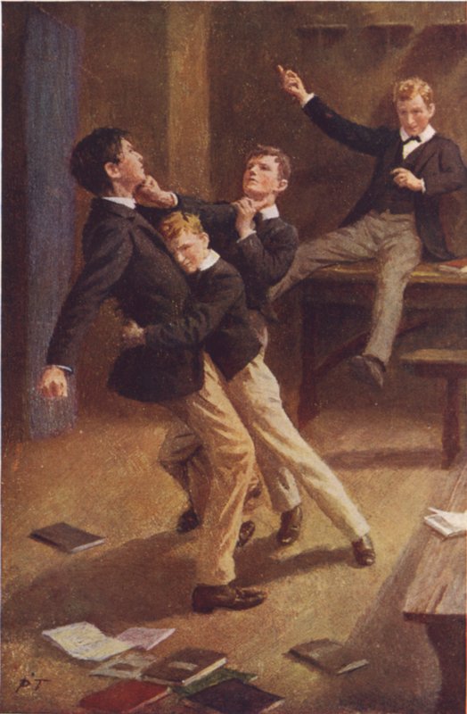 Üçü Bir An İçin Sendelediler ve Sonra Gittiler (renkli taş) by Percy Tarrant