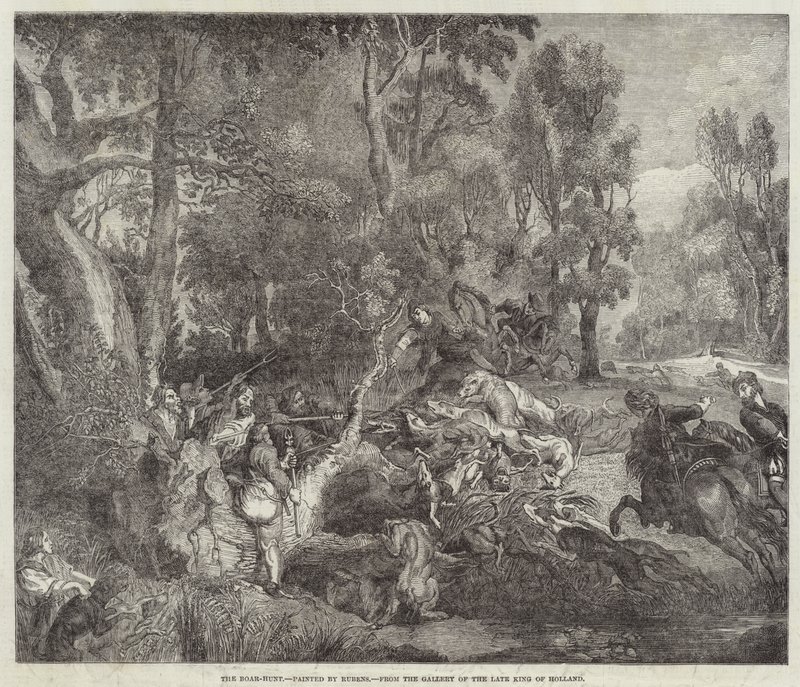 Domuz Avı by Peter Paul Rubens