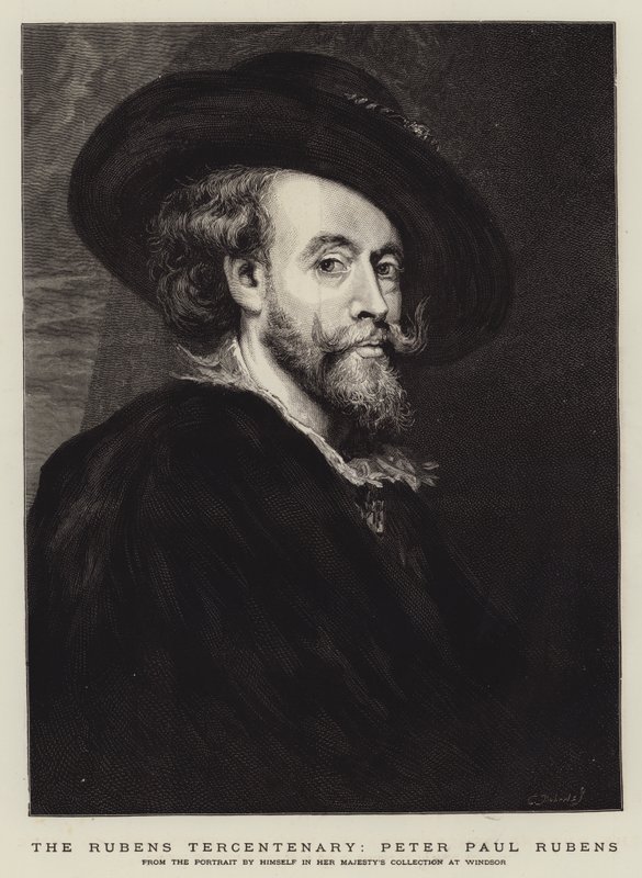 Rubens Yüzüncü Yıldönümü, Peter Paul Rubens by Peter Paul Rubens