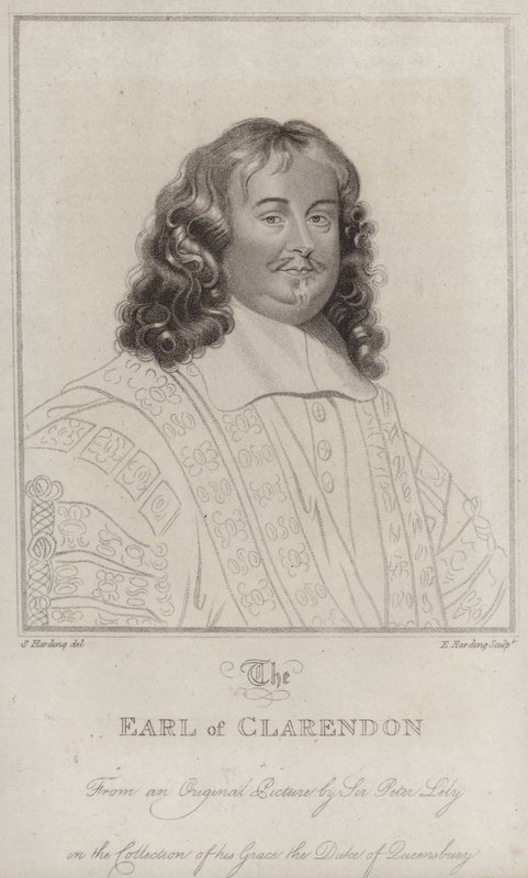 edward hyde by Peter (after) Lely