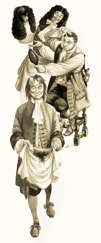 Meşgul Bir Berber-Cerrah Dükkanı by Peter Jackson