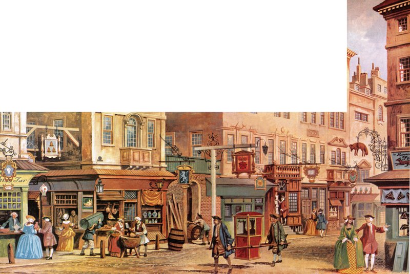 18. yüzyılda Londra by Peter Jackson