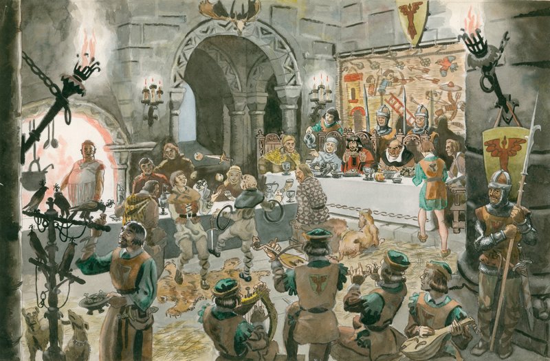 Ortaçağ ziyafeti by Peter Jackson