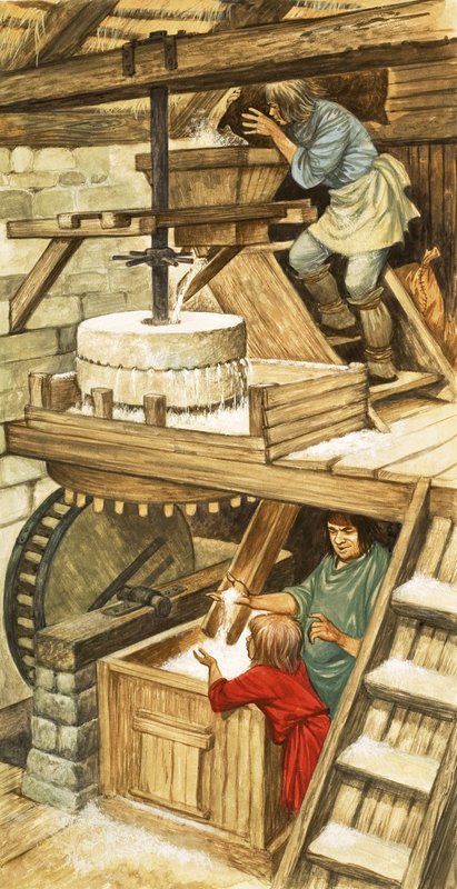 öğütme tahıl by Peter Jackson